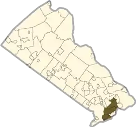 Localisation de Bristol Township