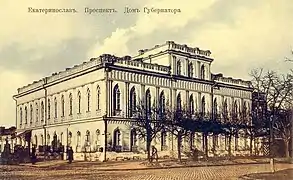 Sur une carte postale du début du XXe&nbsp;siècle.