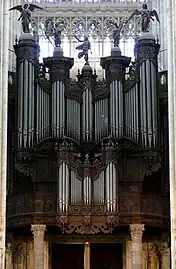 Abbaye Saint-Ouen de Rouen, grandes orgues.