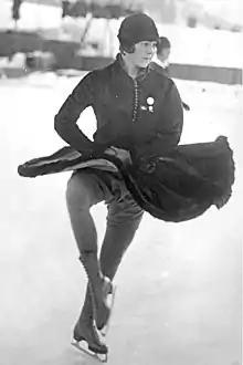 Sonja Henie, qui fait du patinage artistique