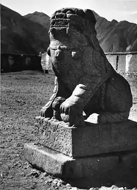 Vue de la mission diplomatique