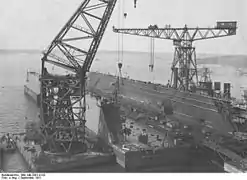 Port de Kiel, 1921.