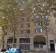 No&nbsp;1 bis : bureau de poste.