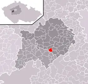 Localisation de Bykoš