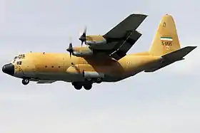 Un Lockheed C-130 Hercules, similaire à celui victime de l'accident