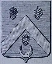 CALEMARD du GENESTOUX (d'Hozier, VIIe, p.&nbsp;380)