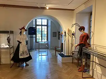 Vue de l'exposition permanente.