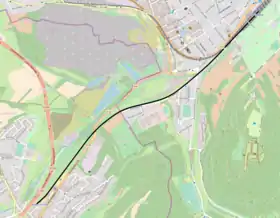 Voir la carte de la ligne.