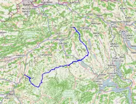 Image illustrative de l’article Route principale 23 (Suisse)