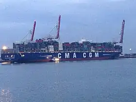 illustration de CMA CGM Alexander von Humboldt
