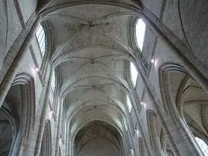Voûtes de la nef centrale