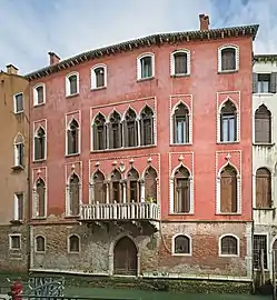 Ca' Bragadin Carabba sur le Rio de San Lio