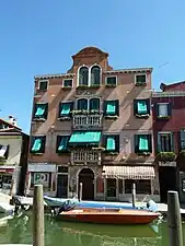 La Ca'Miotti Zecchin XVIIe&nbsp;siècle