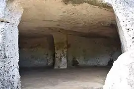 Intérieur de la grotte n°3.