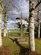 Crucifix à la sortie de Manou en direction de Senonches.