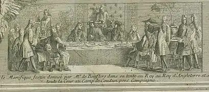 Extrait de l'almanach de 1699.