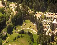 Camping de Malga Ciapela.