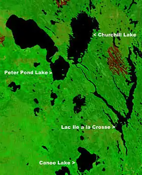 Image illustrative de l’article Lac Peter Pond