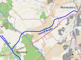 Cartographie du canal.