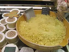 Cancoillotte artisanale et metton affiné de Franche-Comté