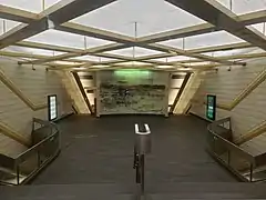 Vue générale de la mezzanine