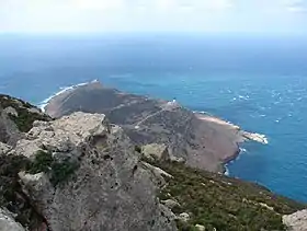 Vue du cap Bon.