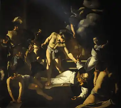 Le Martyre de saint Matthieu.