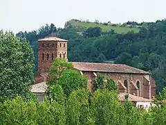 L'église Saint-Laurent.