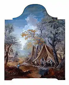 La cena del personale (avec Antonio Rossi) XVIIIe&nbsp;siècle