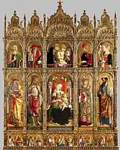 Polyptyque de la Cathédrale de Sant’Emidio, Carlo Crivelli, 1475