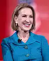 Carly Fiorina, directrice générale de Hewlett-Packard de 1999 à 2005.