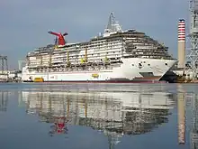 Le czrnival Dream en construction