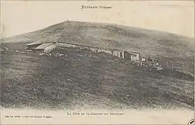 La tête et la chaume du Drumont.