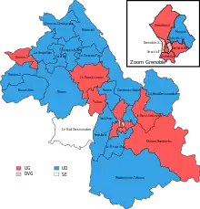 À la suite du redécoupage de 2015