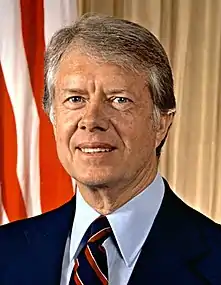 Jimmy Carter(1977-1981)1er octobre 1924 (99&nbsp;ans)