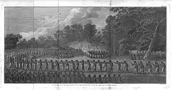 Natche, ou grande fête en l'honneur du fils du Roi de Tongataboo