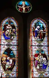 Verrière de la vie de Marie.