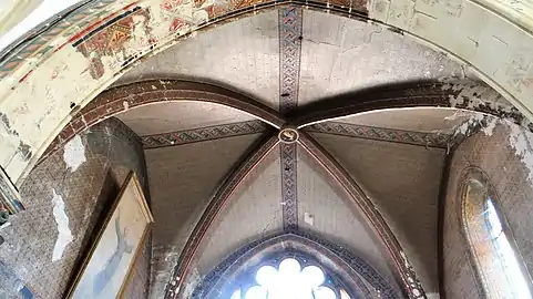 Voûte de l'abside.