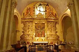 Retable fin XVIIe siècle