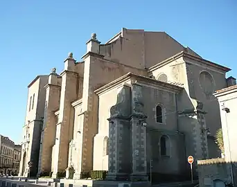 La cathédrale Saint-Benoît construite au XVIIe&nbsp;siècle.