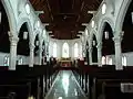 Intérieur de l'ex-cathédrale de l'Immaculée-Conception de Harbour Grace&nbsp;(arz) en août 2012