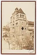 La Cathédrale prise avant les travaux.