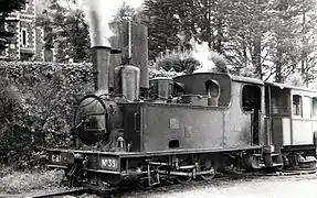 Corpet-Louvet (no&nbsp;1682 - 1925), no&nbsp;39 des Chemins de fer des Côtes-du-Nord, Saint Quay 1955.