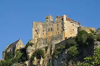 Le château de Beynac.