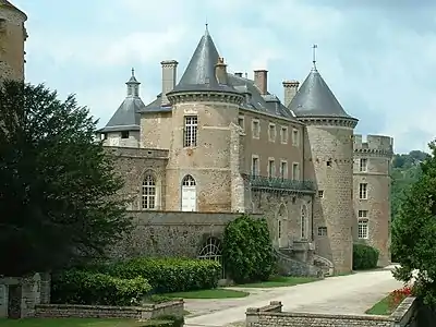 Le château de Chastellux.