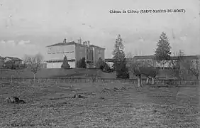 Château de Chiloup, carte postale ancienne.