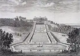 La Grande Perspective de Meudon, Israël Silvestre, 3e quart du XVIIe&nbsp;siècle, Musée d'art et d'histoire de Meudon.