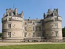 Photographie présentant la façade François Ier, du XVIe&nbsp;siècle
