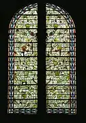 Vitrail du transept droit.