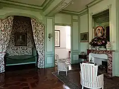 La chambre dite « des douves » (modifiée au XIXe&nbsp;siècle).